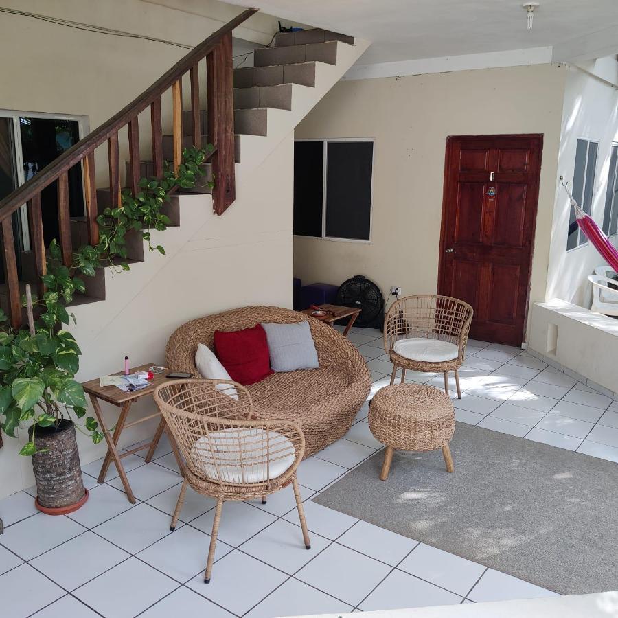 Layback Surf Hotel Tamanique Bagian luar foto