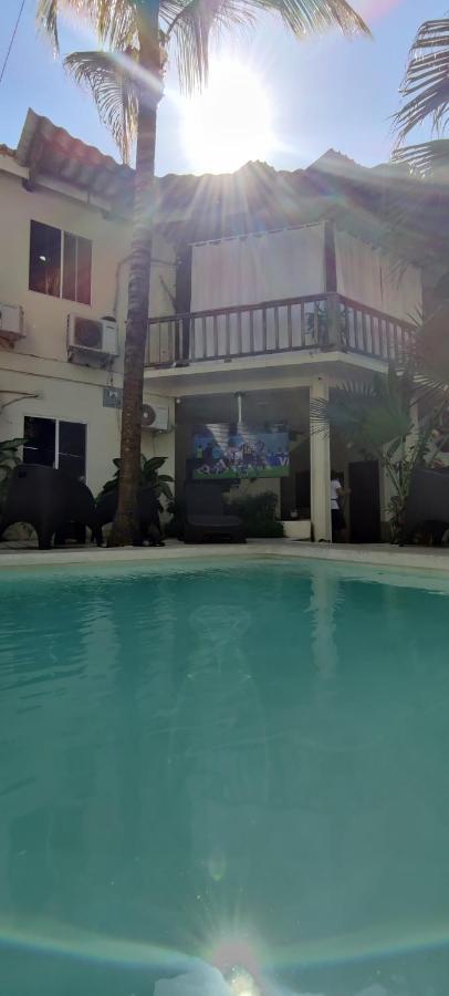 Layback Surf Hotel Tamanique Bagian luar foto